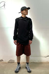 BORIS BIDJAN SABERI Plant-dyed drawstring shorts P21 F1506F-W